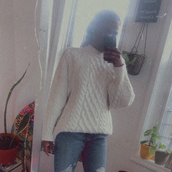 Six Crisp Days Women's Cable Knit Turtleneck - Picture 1 of 6